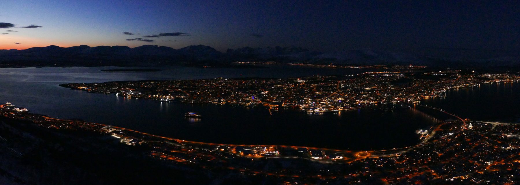 Tromsø by night