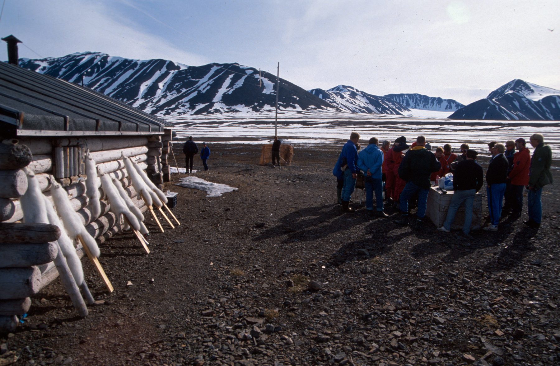 Svalbard tourism at Mushamna