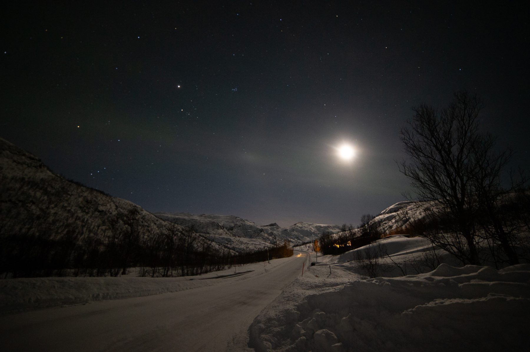 Waiting for auroras