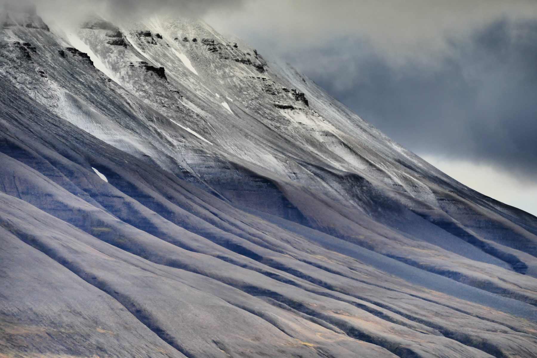 Arctic mountain side