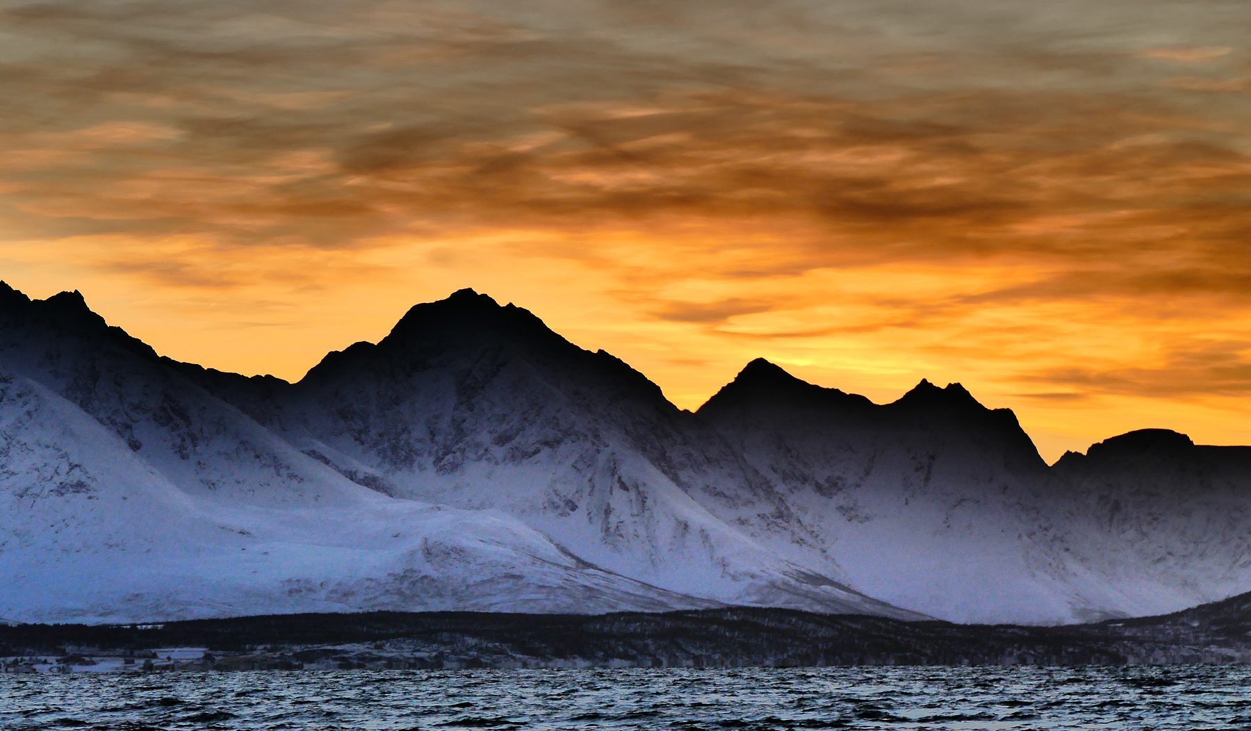 Golden sky